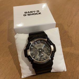 Black Casio G-Shock Anti-Magnetic Watch GA200BW-1A